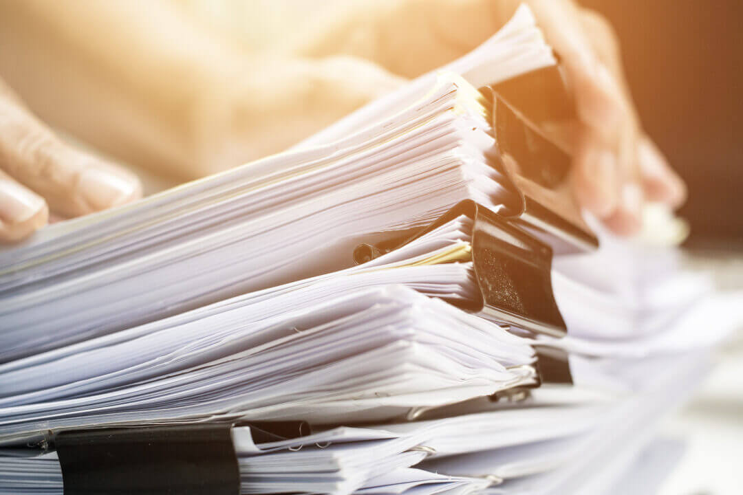 Pile of documents